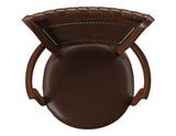 Antoinette 30″ Bar Stool,Swivel, Set of 2 by Steve Silver at Eve Furniture