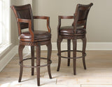 Antoinette 30″ Bar Stool,Swivel, Set of 2 by Steve Silver at Eve Furniture
