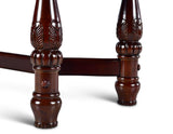 Antoinette 96-120 inch Pedestal Dining Table w/24″ Leaf by Steve Silver at Eve Furniture