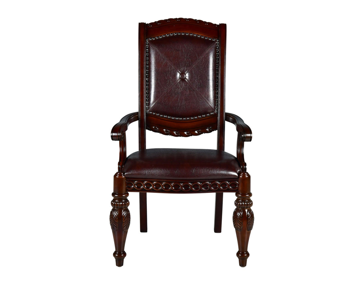 Antoinette Cherry Brown Dining Room Set by Steve Silver at Eve Furniture