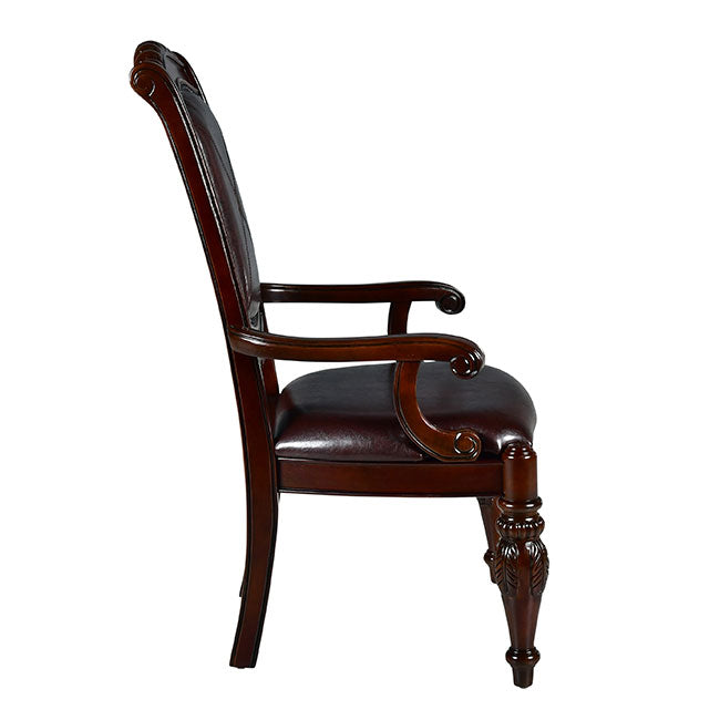 Antoinette Cherry Brown Dining Room Set by Steve Silver at Eve Furniture