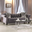 Antoinette Gray Sofa by Furniture of America at Eve Furniture