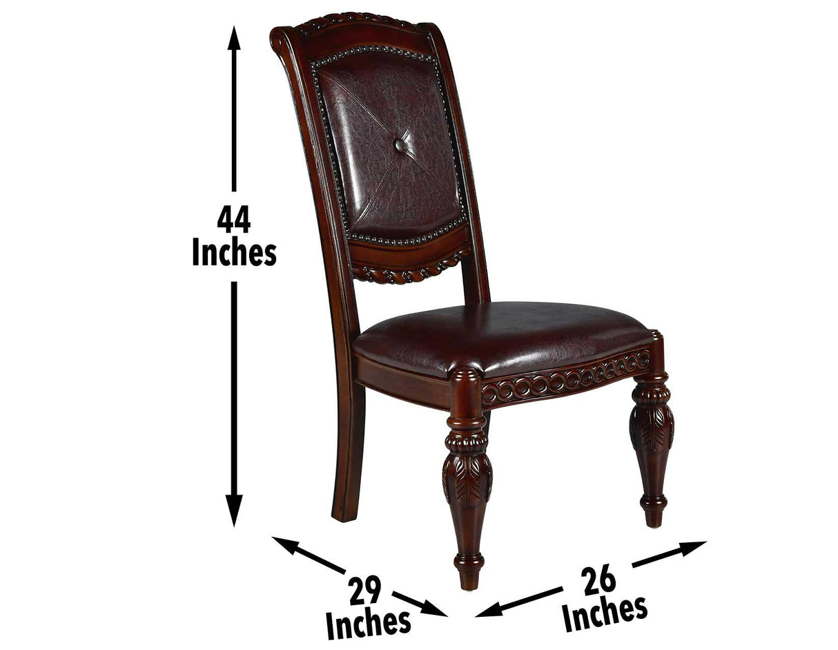 Antoinette Side Chair, Set of 2 by Steve Silver at Eve Furniture