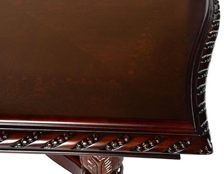 Antoinette 96-120 inch Pedestal Dining Table w/24″ Leaf by Steve Silver at Eve Furniture