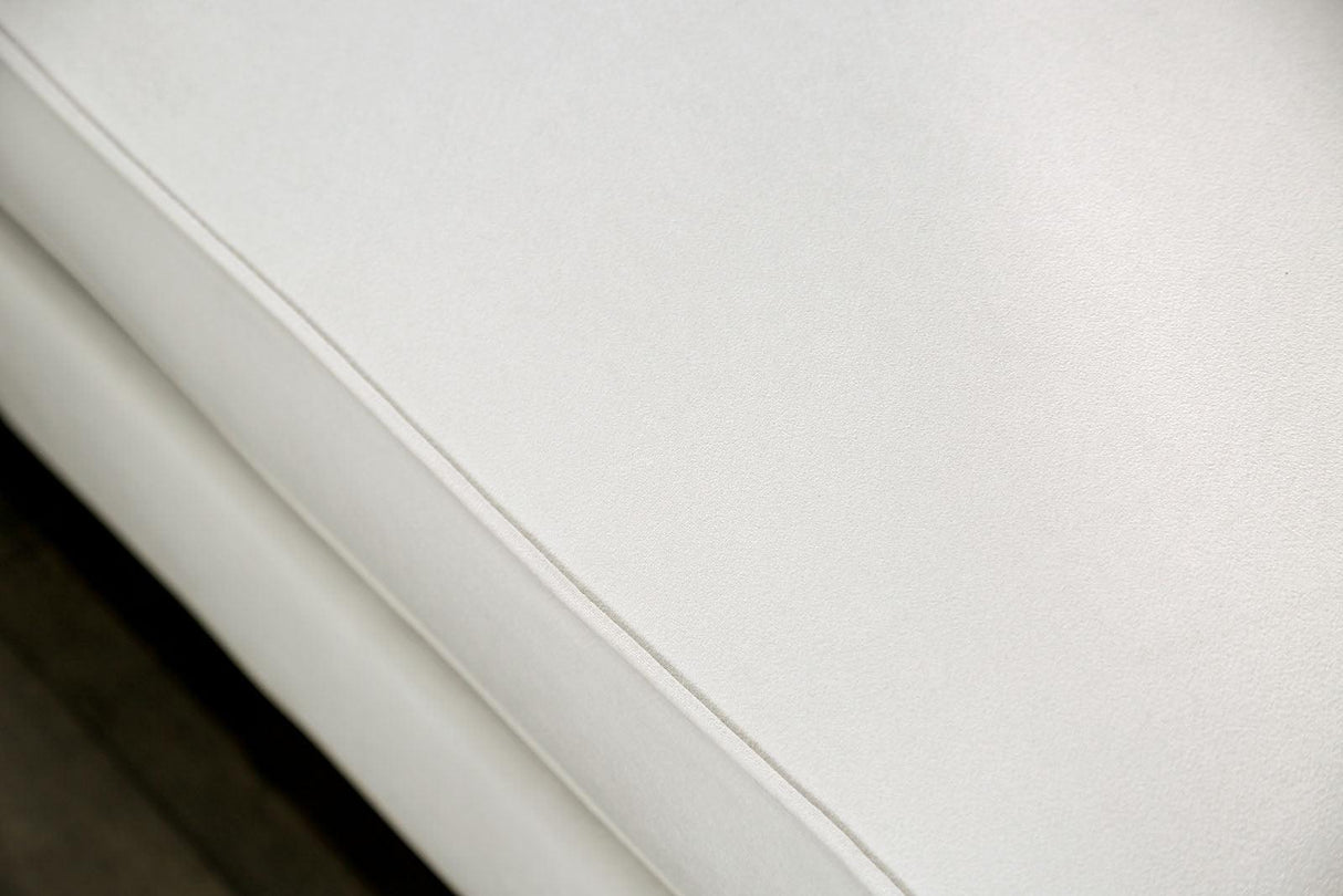 Antoinette White Loveseat by Furniture of America at Eve Furniture