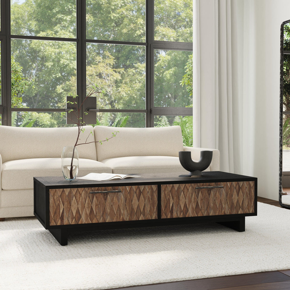 Anton 4 Door Coffee Table by Classic Home at Eve Furniture