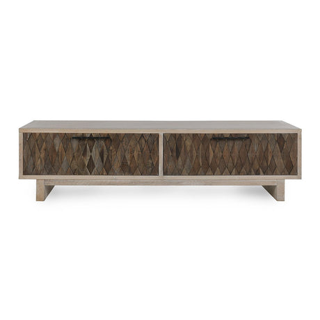 Anton Beige Natural 4 Door Coffee Table by Classic Home at Eve Furniture