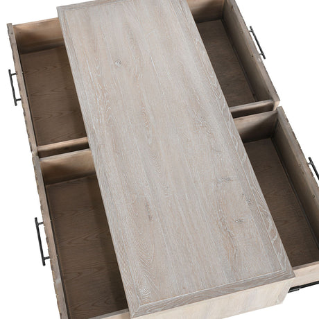Anton Beige/Natural Coffee Table by Classic Home at Eve Furniture