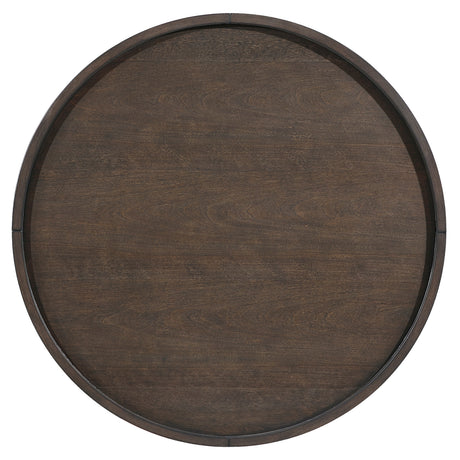 Anton Dark Brown Cocktail Table by Homelegance at Eve Furniture
