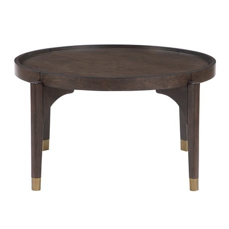 Anton Dark Brown Cocktail Table by Homelegance at Eve Furniture