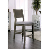 Anton Gray 7-Piece Counter Height Table Set by Furniture of America at Eve Furniture