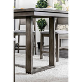 Anton Gray 7-Piece Counter Height Table Set by Furniture of America at Eve Furniture