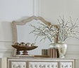 Antonella Camel Mirror with Nailhead Trim by Coaster at Eve Furniture