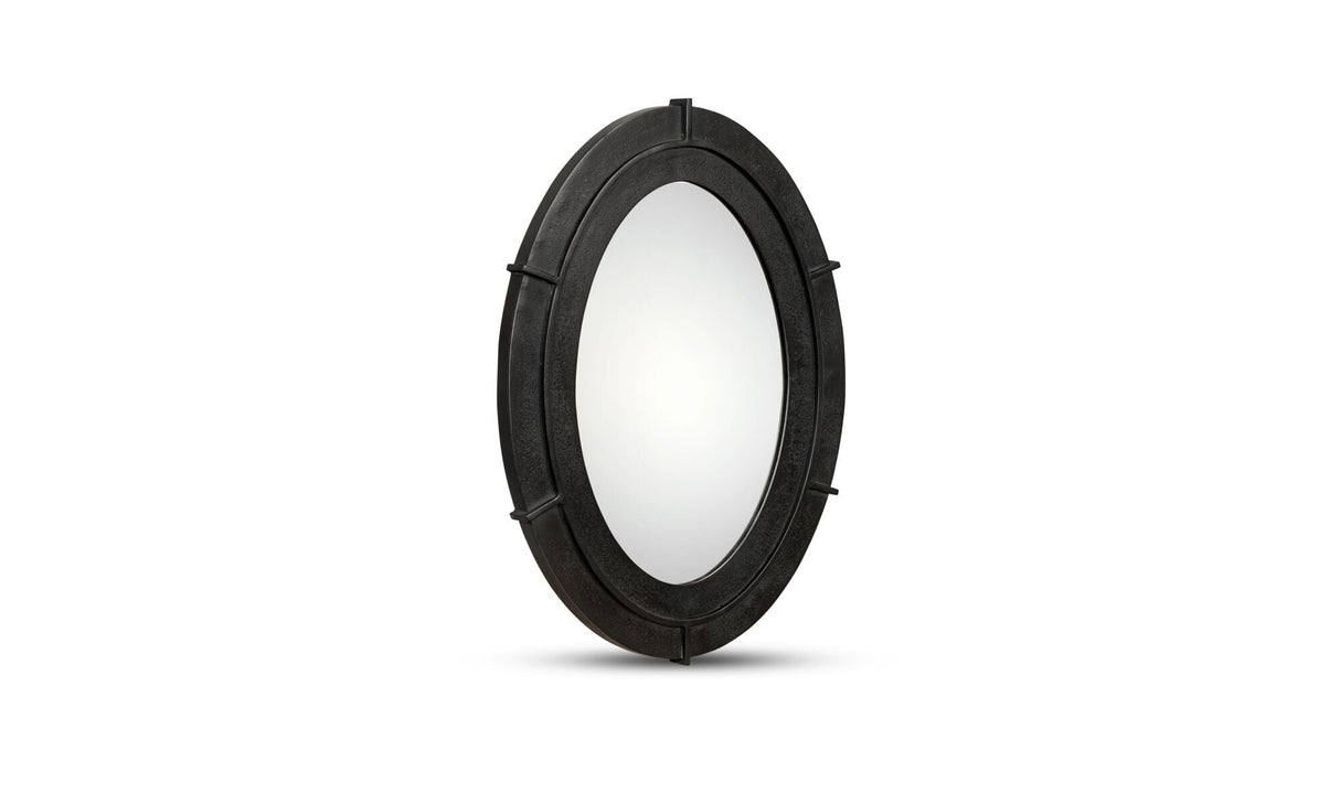 Antoni Mirror Black Small Black by Moe's Home at Eve Furniture