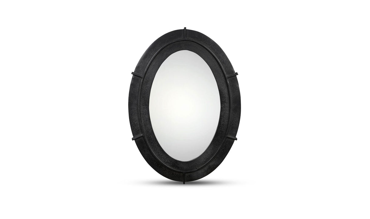 Antoni Mirror Black Small Black by Moe's Home at Eve Furniture