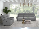 Antonius Gray Sofa & Loveseat by Furniture of America at Eve Furniture