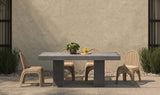 Antonius Outdoor Dining Table Grey by Moe's Home at Eve Furniture