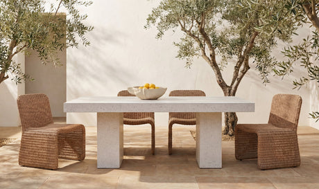 Antonius Outdoor Dining Table Terrazzo by Moe's Home at Eve Furniture