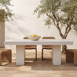 Antonius Terrazzo Outdoor Dining Table by Moe's Home at Eve Furniture