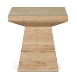 Anvil 24" Side Table in Natural Oak by Home Trends & Design at Eve Furniture
