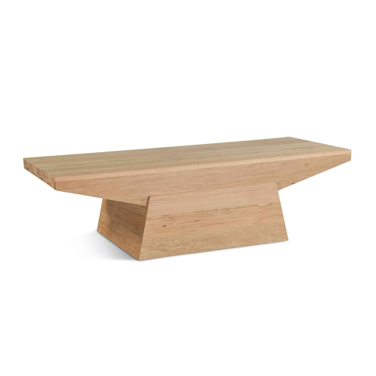 Anvil 58" Coffee Table in Natural Oak by Home Trends & Design at Eve Furniture