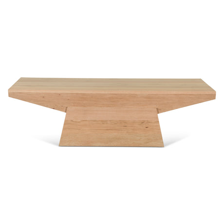 Anvil 58" Coffee Table in Natural Oak by Home Trends & Design at Eve Furniture