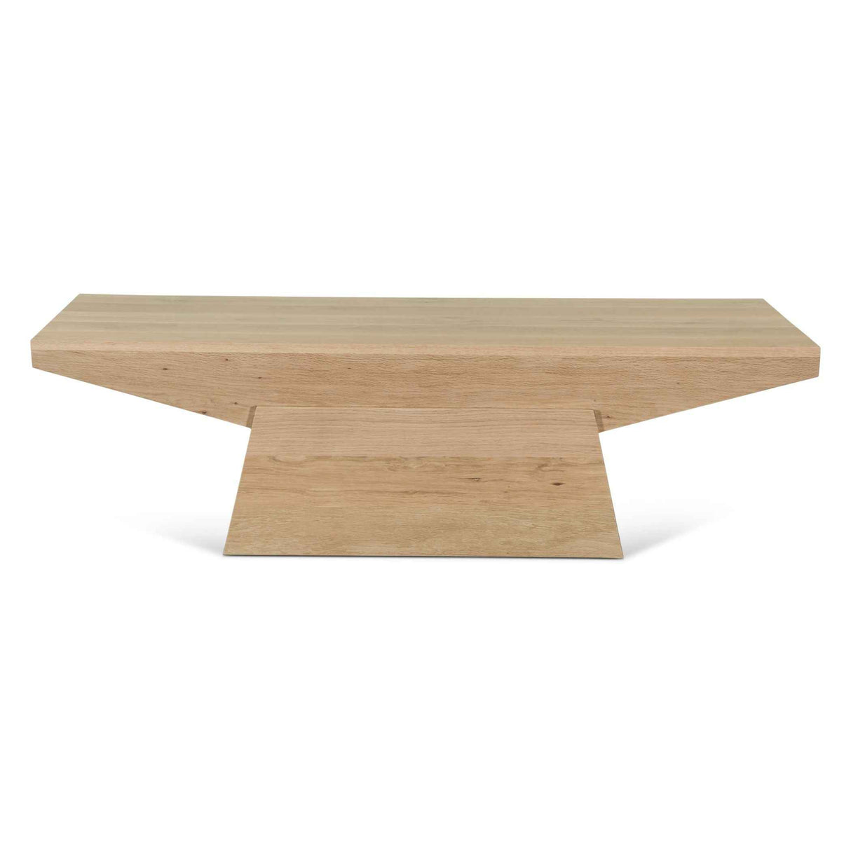 Anvil 58" Coffee Table in Natural Oak by Home Trends & Design at Eve Furniture