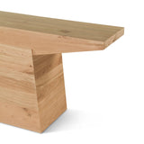Anvil 68" Console Table in Natural Oak by Home Trends & Design at Eve Furniture
