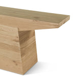 Anvil 68" Console Table in Natural Oak by Home Trends & Design at Eve Furniture