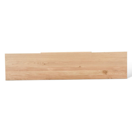 Anvil 68" Console Table in Natural Oak by Home Trends & Design at Eve Furniture
