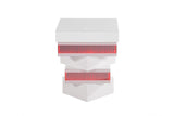 Anwar White End Table by Furniture of America at Eve Furniture