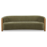 Anya Olive Sofa by Moe's Home at Eve Furniture
