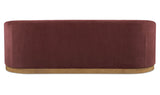 Anya Sofa Berry by Moe's Home at Eve Furniture