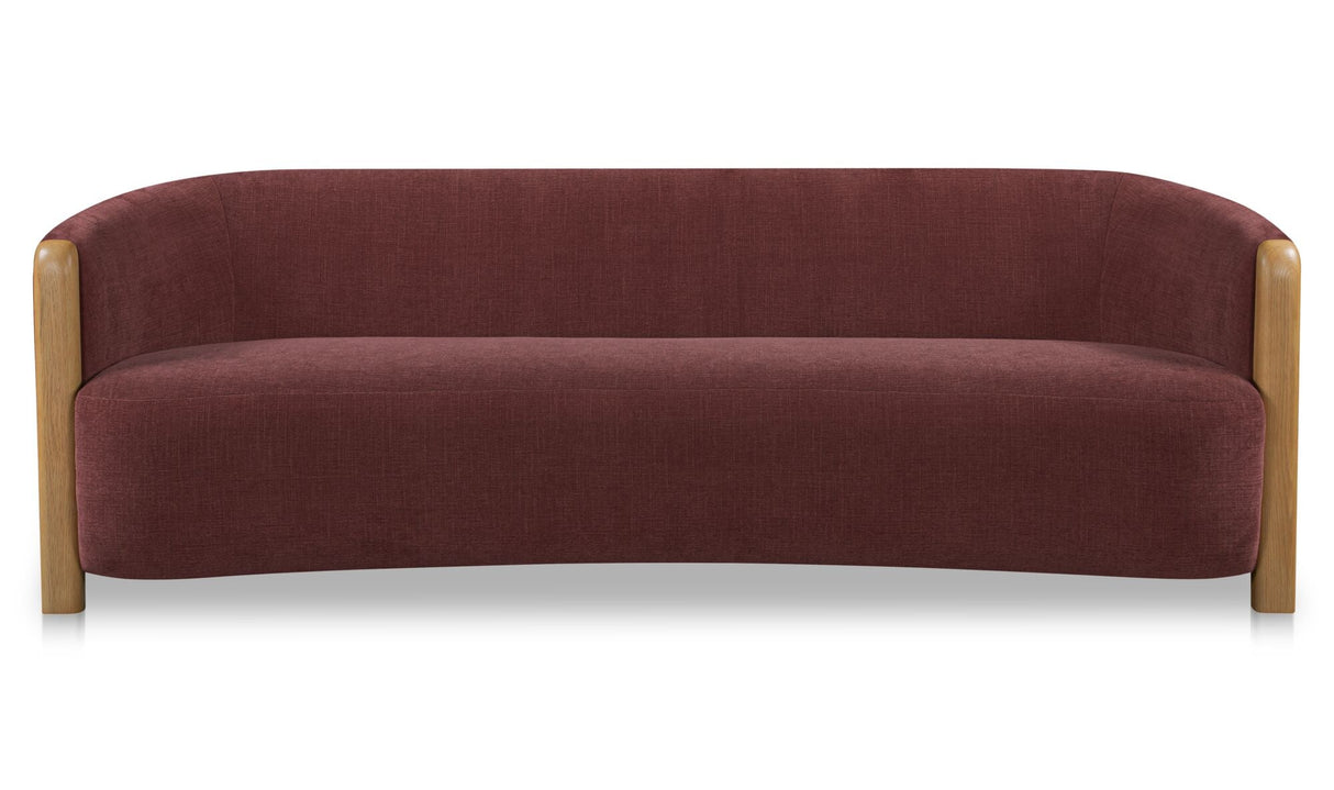 Anya Sofa Berry by Moe's Home at Eve Furniture