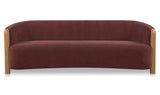 Anya Sofa Berry by Moe's Home at Eve Furniture