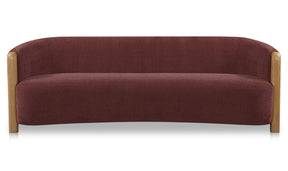 Anya Sofa Berry by Moe's Home at Eve Furniture