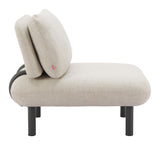 Aperto Beige Outdoor Accent Chair by Zuomod at Eve Furniture