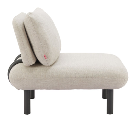 Aperto Beige Outdoor Accent Chair by Zuomod at Eve Furniture
