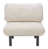 Aperto Beige Outdoor Accent Chair by Zuomod at Eve Furniture