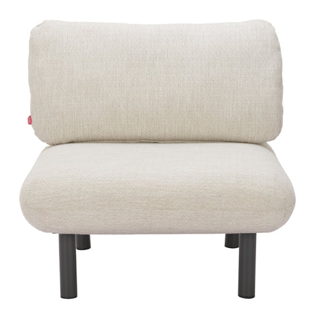 Aperto Beige Outdoor Accent Chair by Zuomod at Eve Furniture