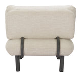 Aperto Beige Outdoor Accent Chair by Zuomod at Eve Furniture