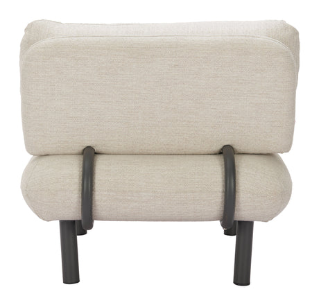 Aperto Beige Outdoor Accent Chair by Zuomod at Eve Furniture