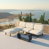Aperto Beige Outdoor Accent Chair by Zuomod at Eve Furniture
