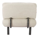 Aperto Beige Outdoor Chaise by Zuomod at Eve Furniture