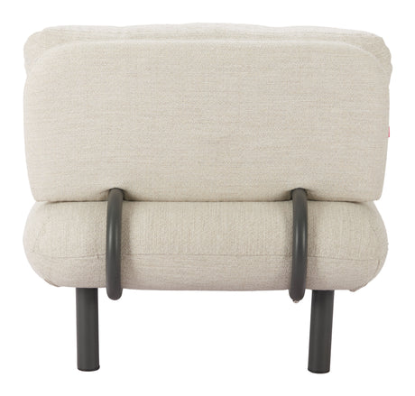 Aperto Beige Outdoor Chaise by Zuomod at Eve Furniture