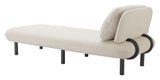 Aperto Beige Outdoor Chaise by Zuomod at Eve Furniture