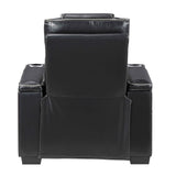 Apex Black Leather Power Reclining Chair by Homelegance at Eve Furniture