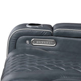 Apex Blue 3-Piece Leather Power Reclining Living Room Sets by Homelegance at Eve Furniture
