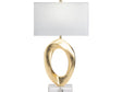 Apollo Gold Table Lamp by Crestview at Eve Furniture