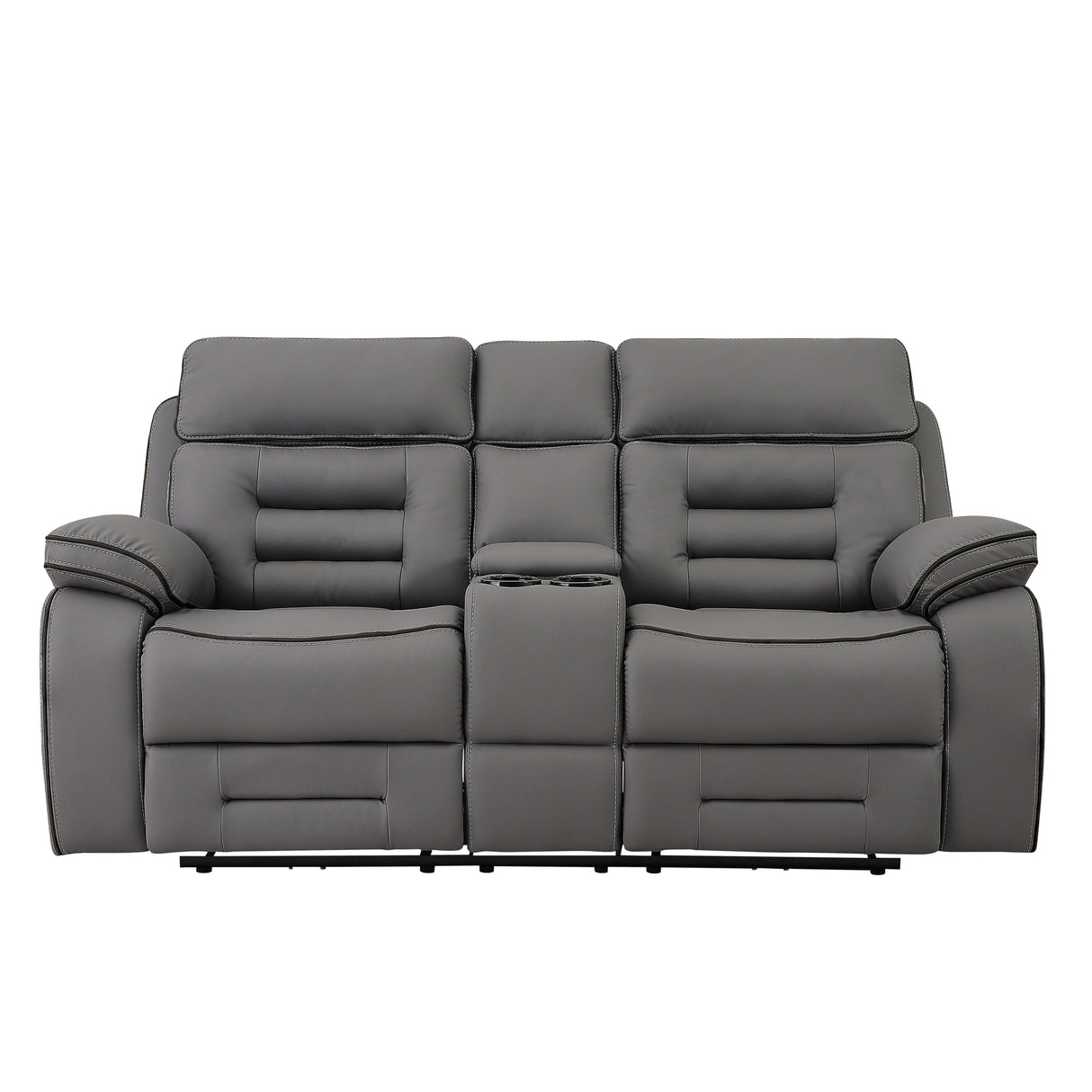 Apollo Gray Power Reclining Sofa & Loveseat by Homelegance at Eve Furniture